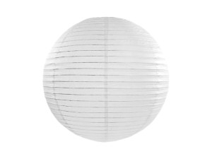 Papierlaterne, weiß, 45cm