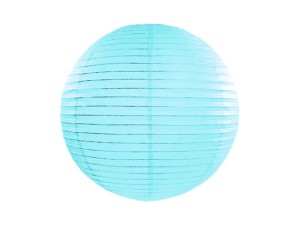 1 Lampion XL - Ø 35cm - Hellblau