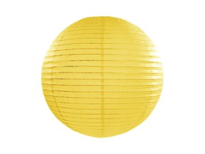 Papierlaterne, gelb, 35cm