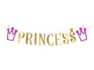 1 Bannergirlande - Princess