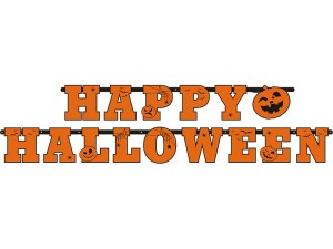 Banner Happy Halloween, 13 x 210cm