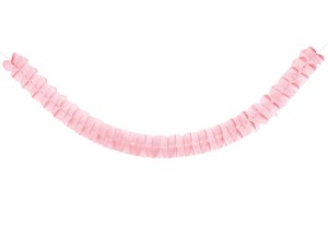 1 Papiergirlande - 3m - Rosa