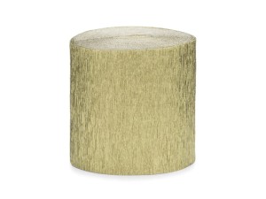 Krepp, 5cm/10m, gold (1 VPE / 4 Stk.)