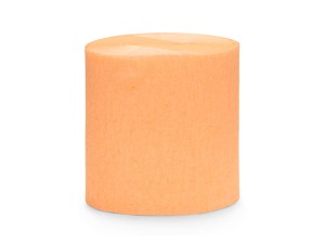 Krepp, 5cm/10m, hellorange (1 VPE / 4 Stk.)