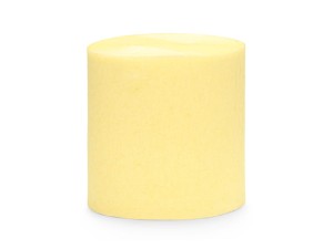 Krepp, 5cm/10m, hellgelb (1 Pk. / 4 St.)