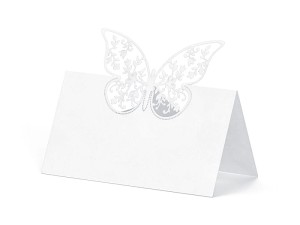 Tischkarten Schmetterling, 9 x 7,3cm (1 VPE / 10 Stk.)