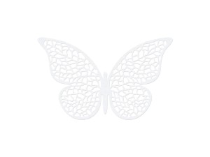 Papierdeko Schmetterling, 8 x 5cm (1 VPE / 10 Stk.)