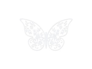 Papierdeko Schmetterling, 6,5 x 4cm (1 VPE / 10 Stk.)
