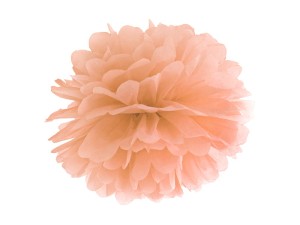 1 Pompom XL - Ø 35cm - Pfirsich