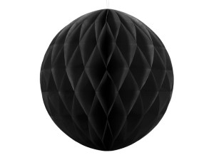 Seidenpapierkugel, schwarz, 20cm