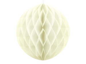 1 Wabenball XXL - Ø 30cm - Creme