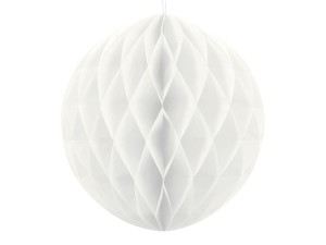 Seidenpapierkugel, weiß, 30cm