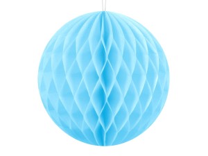 Seidenpapierkugel, hellblau, 10cm