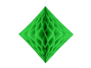 Seidenpapier-Diamant, hellgrün, 20cm