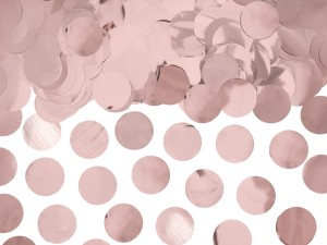 Konfetti Kreise, roségold, 15g