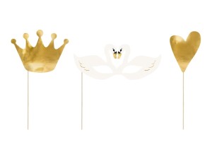 1 Photobooth Set - Lovely Swan