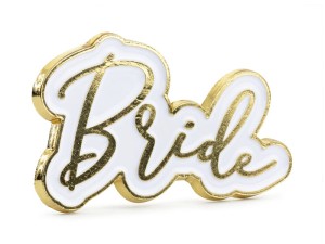 Anstecker Bride, 3,5x2cm