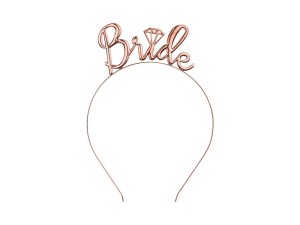 Haarreif Bride, roségold