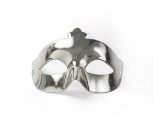 Maske Party, silber