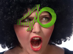 Brille 40, grün