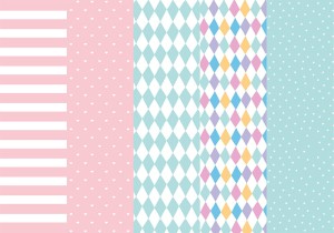 Geschenkpapier, Mix, 68,5x100cm (1 VPE / 50 Stk.)