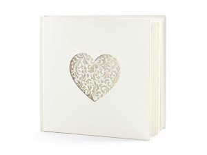 Gästebuch, 20,5 x 20,5 cm, 60 Blatt