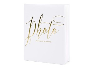 Fotoalbum Preciuos moments, 20x24,5cm, weiß, 22 Blatt