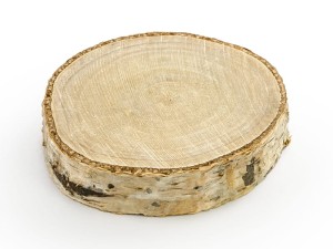 Visitenkarten aus Holz für den Tisch, D 4, 44352, 5cm (1 VPE / 6 Stk.)