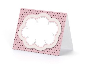 Tischkarten Sweets, Mix, 8,4 x 6,8cm (1 VPE / 6 Stk.)