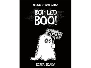 Alkohol-Etiketten Boo (1 Pk. / 10 St.)