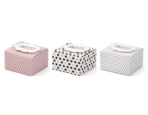 Schachteln mit Wolke Sweets, mix, 6x5,5x4cm (1 VPE / 6 Stk.)