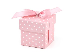 Boxen gepunktet, rosa (1 VPE / 10 Stk.)