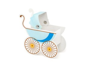 Box Kinderwagen, blau (1 VPE / 10 Stk.)