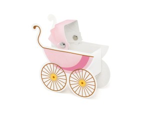 Box Kinderwagen, rosa (1 VPE / 10 Stk.)