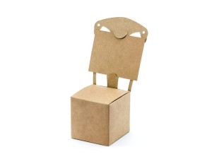 Schachteln Stuhl, Kraft, 5x5x5cm (1 VPE / 10 Stk.)