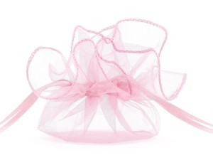 Organzabeutel, rosa, 26 cm (1 VPE / 20 Stk.)