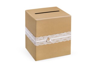 Telegrammbox, 24 x 24 x 24cm