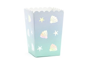 Popcorndosen Narwal, Mix, 7x7x12,5cm (1 VPE / 6 Stk.)