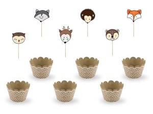 Woodland Muffin-Set (1 VPE / 6 Stk.)