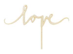 Caketopper Love, 16cm