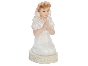 Kommunionsfigur Mädchen, 11cm