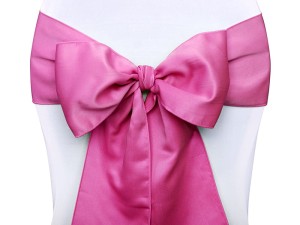 Schärpe für Stuhl, fuchsia, 0,15 x 2,75m (1 VPE / 10 Stk.)