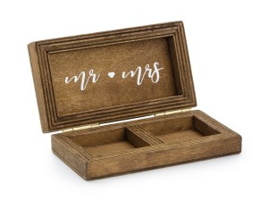 Ringschachtel aus Holz, 10x5,5 cm