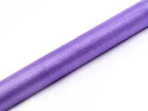 Organza Glatt, lila, 0,36 x 9m (1 Stk. / 9 lfm)
