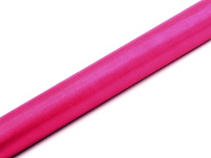 Organza Glatt, dunkelrosa, 0,36 x 9m (1 Stk. / 9 lfm)