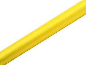 Organza Glatt, gelb, 0,36 x 9m (1 Stk. / 9 lfm)