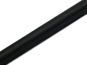 Organza Glatt, schwarz, 0,36 x 9m (1 Stk. / 9 lfm)