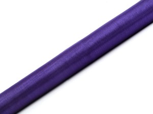 Organza Glatt, violett, 0,36 x 9m (1 St. / 9 )