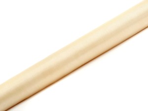 Organza Glatt, creme, 0,36 x 9m (1 Stk. / 9 lfm)