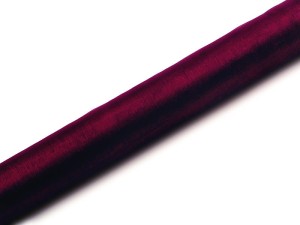Organza Glatt, bordeauxrot, 0,36 x 9m (1 Stk. / 9 lfm)
